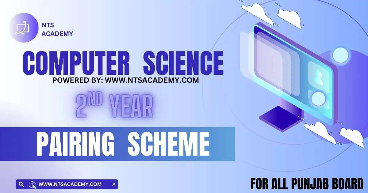2nd Year Computer Pairing Scheme 2025.